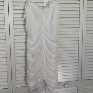 American Threads small white mini dress